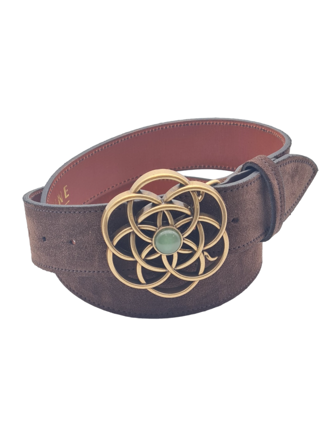 Ceinture Femme boucle rosace