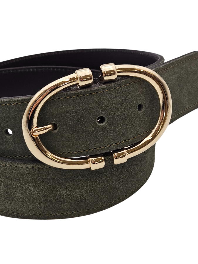 Ceinture en cuir véritable - Femme - Atelier Français