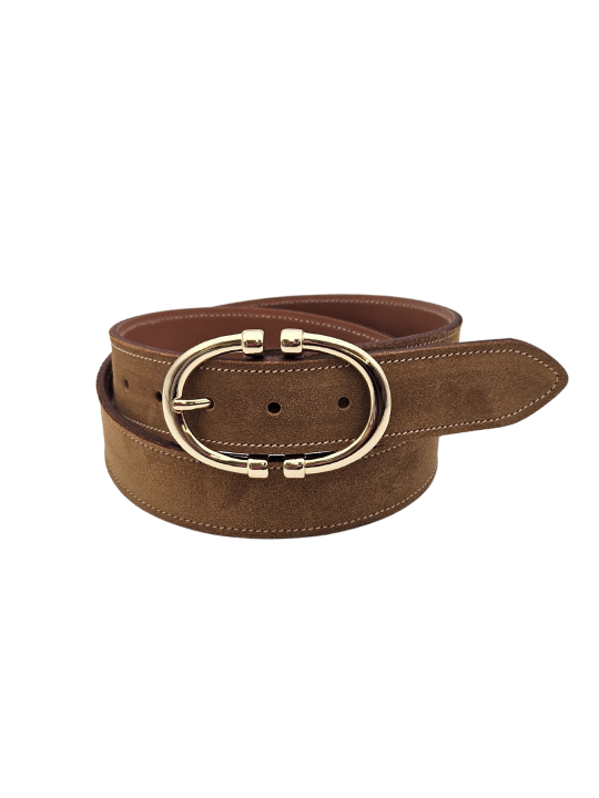 Ceinture en cuir véritable - Femme - Atelier Français