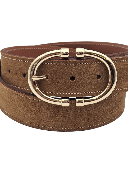 Ceinture en cuir véritable - Femme - Atelier Français