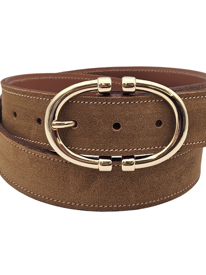 Ceinture en cuir véritable - Femme - Atelier Français