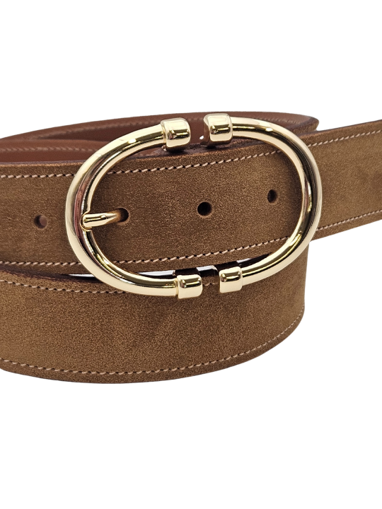 Ceinture en cuir véritable - Femme - Atelier Français