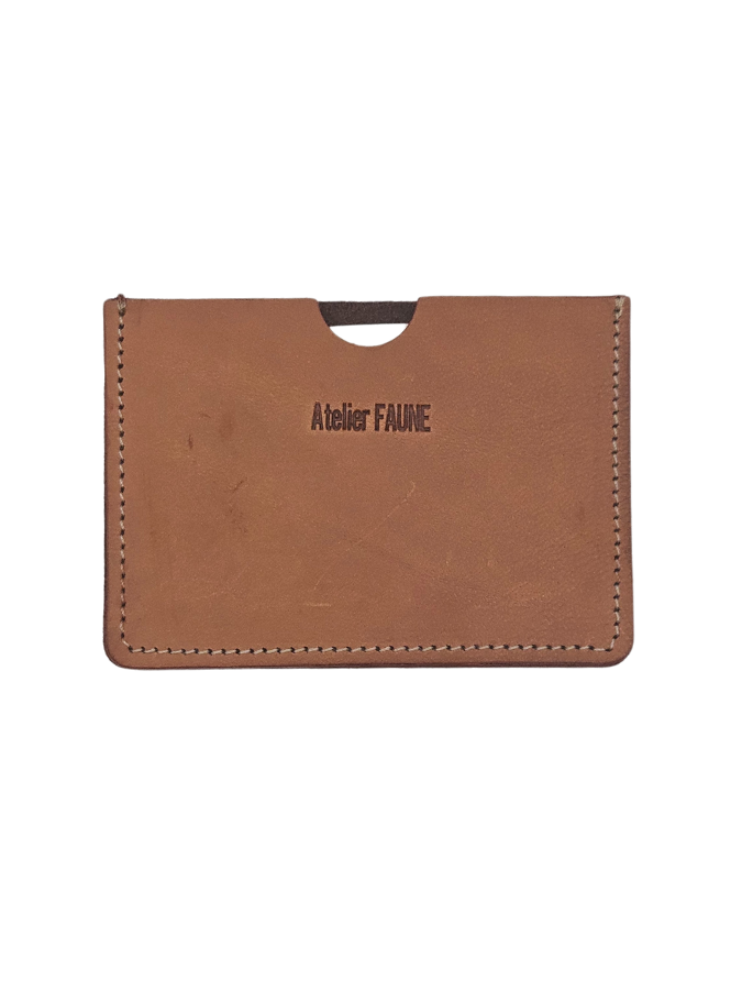 Atelier Faune - Porte-cartes - Imprimé Léopard