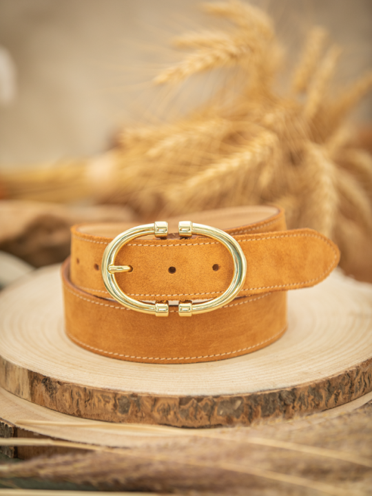 Ceinture en cuir véritable - Femme - Atelier Français