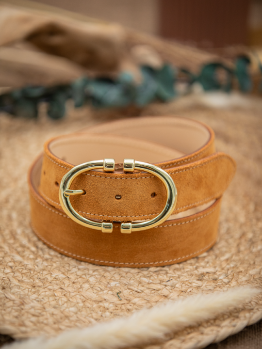 Ceinture en cuir véritable - Femme - Atelier Français