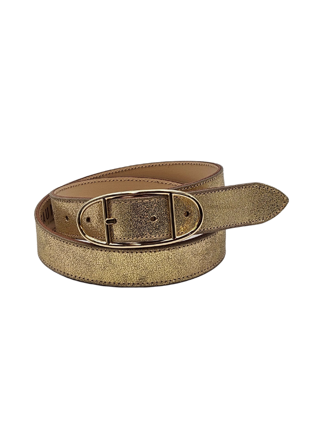 Ceinture en cuir femme - Modèle ANAU Seconde vie Ceinture en cuir femme - Modèle ANAU Seconde vie