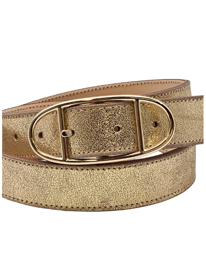 Ceinture en cuir femme - Modèle ANAU Seconde vie Ceinture en cuir femme - Modèle ANAU Seconde vie