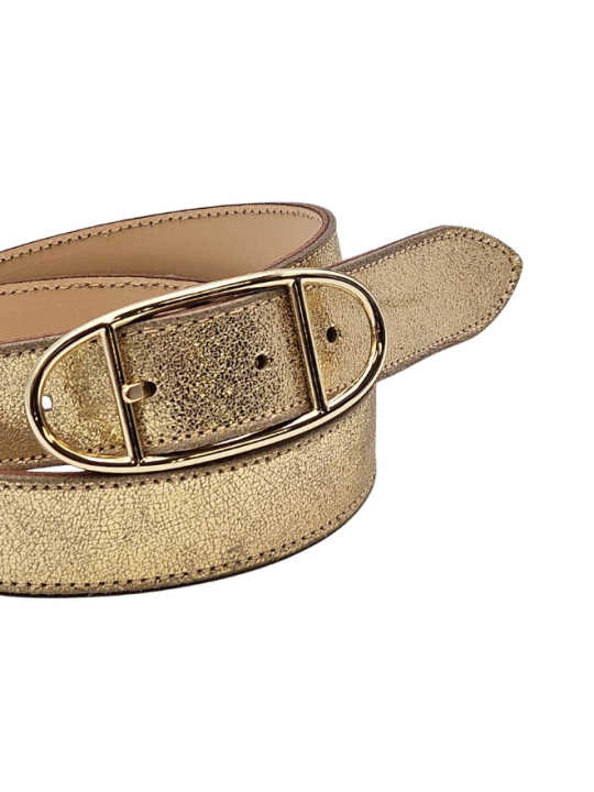 Ceinture en cuir femme - Modèle ANAU Seconde vie Ceinture en cuir femme - Modèle ANAU Seconde vie