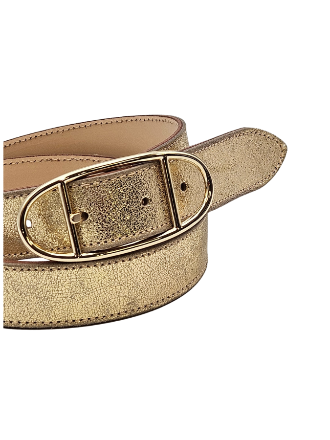 Ceinture en cuir femme - Modèle ANAU Seconde vie Ceinture en cuir femme - Modèle ANAU Seconde vie