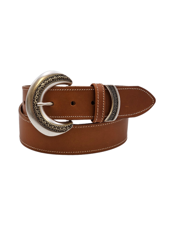 Ceinture en cuir femme - Modèle TIBIDY Seconde vie Ceinture en cuir femme - Modèle TIBIDY Seconde vie