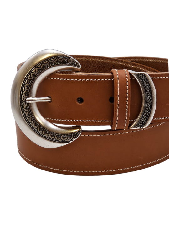 Ceinture en cuir femme - Modèle TIBIDY Seconde vie Ceinture en cuir femme - Modèle TIBIDY Seconde vie
