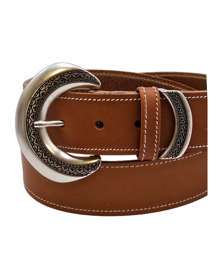 Ceinture en cuir femme - Modèle TIBIDY Seconde vie Ceinture en cuir femme - Modèle TIBIDY Seconde vie