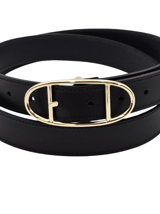 Ceinture en cuir femme - Modèle ANAU Seconde vie Ceinture en cuir femme - Modèle ANAU Seconde vie