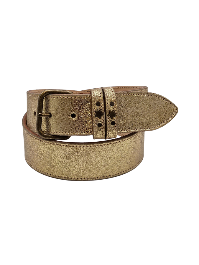 Ceinture en cuir femme - Modèle MANA Seconde vie Ceinture en cuir femme - Modèle MANA Seconde vie