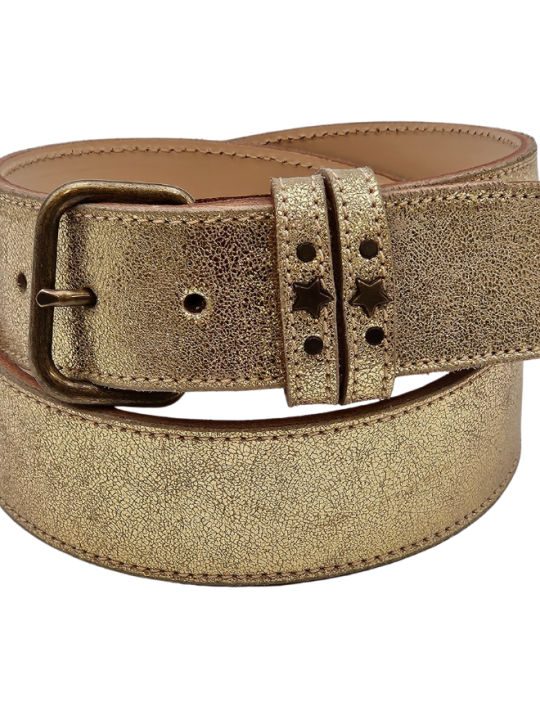 Ceinture en cuir femme - Modèle MANA Seconde vie Ceinture en cuir femme - Modèle MANA Seconde vie