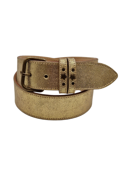 Ceinture en cuir femme - Modèle MANA Seconde vie Ceinture en cuir femme - Modèle MANA Seconde vie