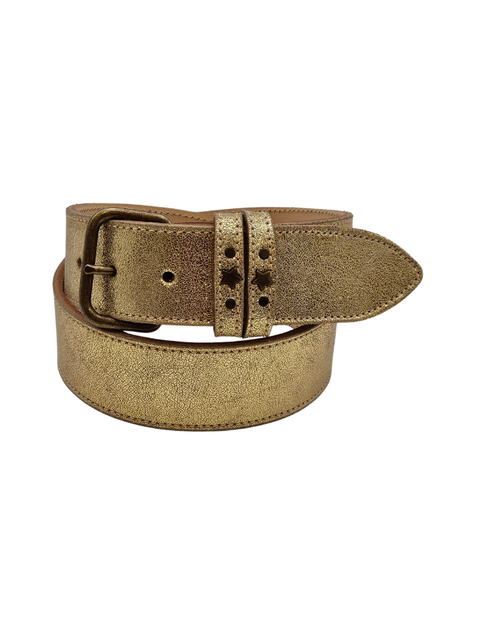 Ceinture en cuir femme - Modèle MANA Seconde vie Ceinture en cuir femme - Modèle MANA Seconde vie