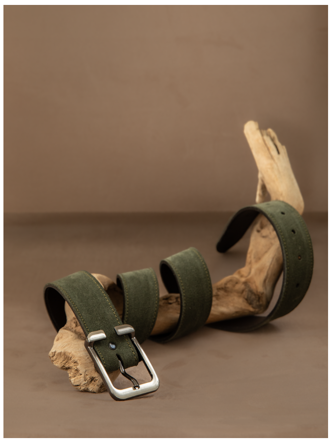 Ceinture en cuir homme - Modèle Fleurac  Seconde vie Ceinture en cuir homme - Modèle Fleurac  Seconde vie