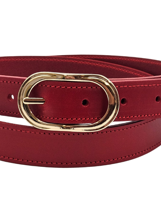 Ceinture en cuir femme - Modèle GABINIERE Seconde vie Ceinture en cuir femme - Modèle GABINIERE Seconde vie
