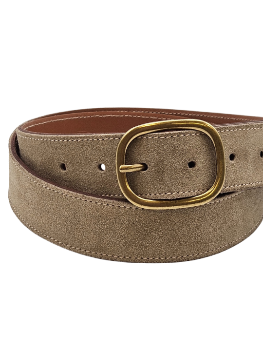 Ceinture en cuir femme - Modèle GLENAN Seconde vie Ceinture en cuir femme - Modèle GLENAN Seconde vie