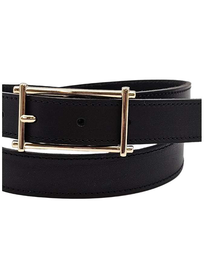 Ceinture en cuir femme - Modèle MAUD Seconde vie Ceinture en cuir femme - Modèle MAUD Seconde vie