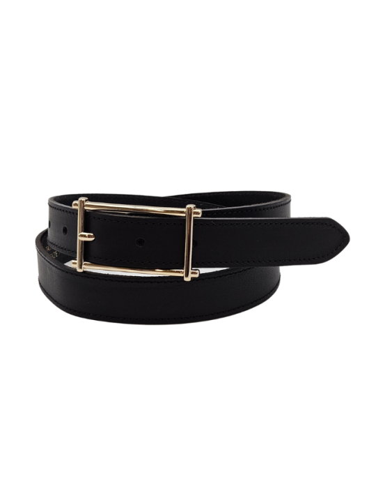 Ceinture en cuir femme - Modèle MAUD Seconde vie Ceinture en cuir femme - Modèle MAUD Seconde vie