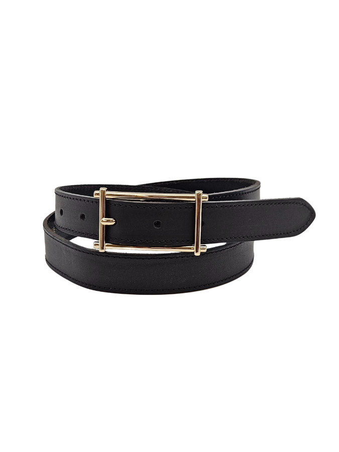 Ceinture en cuir femme - Modèle MAUD Seconde vie Ceinture en cuir femme - Modèle MAUD Seconde vie