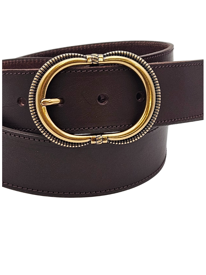 Ceinture en cuir femme - Modèle SADA Seconde vie Ceinture en cuir femme - Modèle SADA Seconde vie