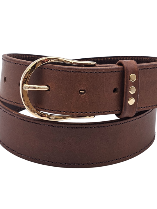 Ceinture en cuir femme - Modèle CALLOT Seconde vie Ceinture en cuir femme - Modèle CALLOT Seconde vie