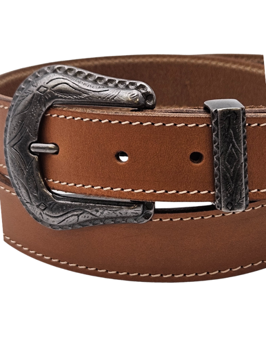 Ceinture en cuir femme - Modèle COLAS seconde vie Ceinture en cuir femme - Modèle COLAS seconde vie