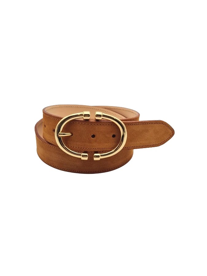 Ceinture en cuir femme - Modèle Moorea Seconde vie Ceinture en cuir femme - Modèle Moorea Seconde vie