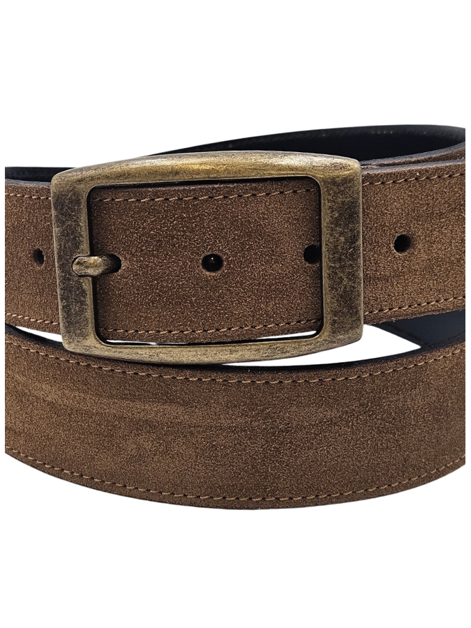 Ceinture en cuir Homme - Modèle ENA - Seconde vie