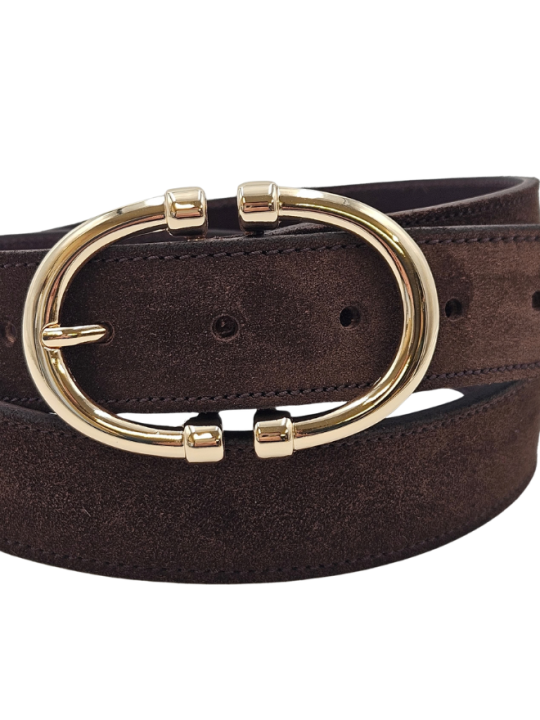 Ceinture en cuir femme - Modèle MOOREA Seconde vie