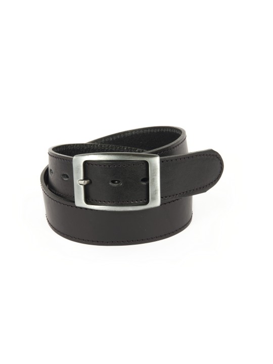 Ceinture en cuir nubuck modèle ENA, largeur 40mm