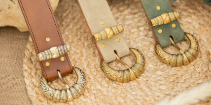 Ceinture en cuir - Donner leur une seconde chance - Atelier Faune